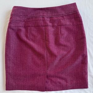 The Limited Berry Pencil Skirt